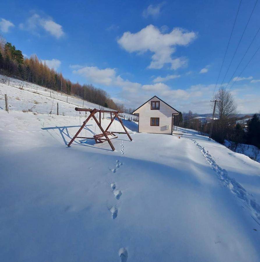 Domek Zacisze Gor Slonnych Tyrawa Woloska Buitenkant foto
