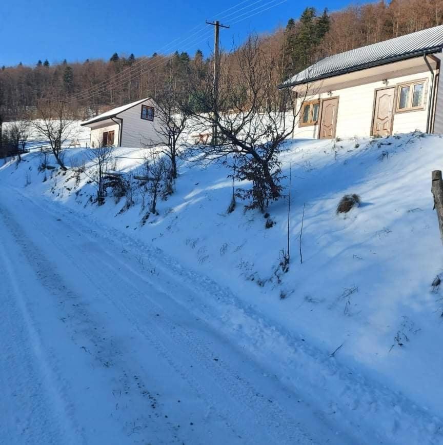 Domek Zacisze Gor Slonnych Tyrawa Woloska Buitenkant foto